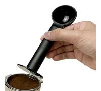 Espresso Tamper Tool, Hand Coffee Press Scoop, Stainless Steel Espresso Tamper Spoon For Ground Coffee Packing, Coffees Brewing Tool For Home Office Apartment Dorm Room Cafe Restaurant Use Men Women