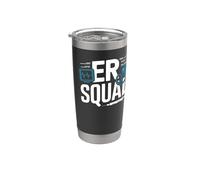 Esprit d'équipe de salle d'urgence de l'équipe ER Squad Gobelet isotherme en acier inoxydable double paroi
