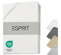 Esprit Drap Housse 90x190 Enfant Coton Blanc - Drap-Housse 90x200 Bonnet 30 - Housse de Couette 120x190 pour Matelas jusqu'à 30cm - certifié Oeko-Tex - Linge de Lit pour Maison - Confortable