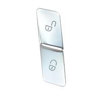 ESPYN Bouton de Commutation fenêtre en Verre, Capuchon déverrouillage Porte Voiture, pour Benz pour W204 W212 W246 2049055402 Interrupteur vitre électrique(Silver Right Lock)