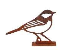 Essch Design Animal rouillé « Mésange charbonnière »