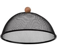 Esschert Cloche alimentaire en forme de dôme en acier inoxydable Noir