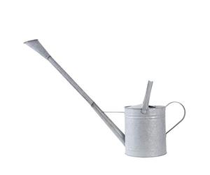 Esschert Design Arrosoir en Zinc Vieilli 6,2 l Tube Extra Long pour Fleurs de Jardin