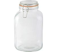Esschert Design : Bocal Avec Couvercle À Rabat, En Verre - 3l