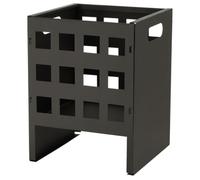 esschert Design Braséro, Design Cubique, Noir 40 cm Noir