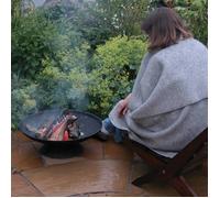 Esschert Design Coupe à feu en fonte basse L ; FF44
