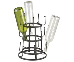 Esschert Design C2074 Séchoir à bouteilles, acier inoxydable, métal