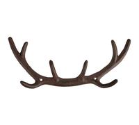 Crochet Bois de Cerf - L 4,8 x l 29 x H 12 cm - Marron Marron