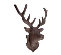 Esschert Design DB44 Décoration Murale cerf Fourmi Marron 23,6 x 21,6 x 8,9 cm