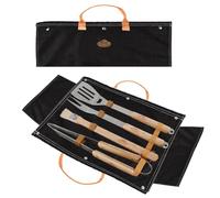 Set outils pour barbecue, sac jean