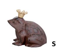 Fallen Fruits Esschert Design TT10 Petite Grenouille avec Couronne Marron