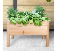Esschert Design Lit Surélevé Pour Enfants 65 L Naturel