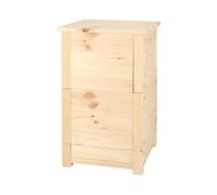 Esschert Design - Lombricomposteur en Bois Naturel