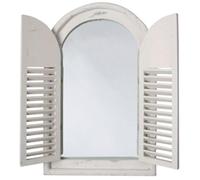 Esschert Design - Miroir Porte Bois Beige
