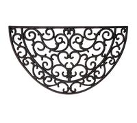 Paillasson tapis caoutchouc demi-lune - 68 x 40 cm - esschert design