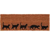 Esschert Design Paillasson en Fibre de Coco S « Chats » - 1 pcs