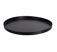 Esschert Design Plaque De Sol Ø50Cm Pour Brasero Rond Noir En Acier Doux