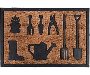 Esschert Design RB217 Paillasson en Fibre de Coco pour Outils de Jardinage Marron