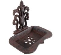 Esschert Design Seifenschale en Fonte Brune Antik Style, Bad, Pose Libre