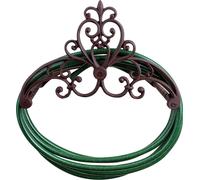 Esschert Design | Support mural pour tuyau d'arrosage - Vintage - Fonte - Décoratif et stable