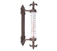 Esschert Design Thermomètre Fallen Fruits pour cadre de fenêtre en fonte