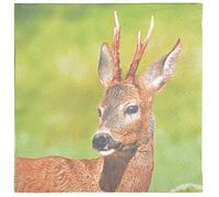 Esschert Design TP185 Serviettes de Table Motif cerf