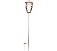 Esschert Th39 Design, Bijoux thermomètre précipitations, Fonte, 133 x 19 x 12 cm