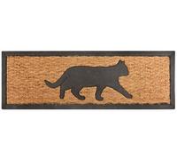 Esschert's Design RB170 Paillasson en Caoutchouc et Fibre de Coco Motif Chat