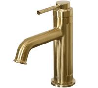 Art Deco mitigeur lavabo bas or brossé Essebagno