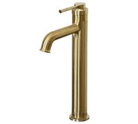 Art Deco mitigeur lavabo haut or brossé Essebagno