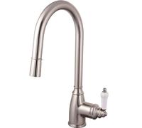 Ascott mitigeur évier à douchette extractible façon inox Essebagno