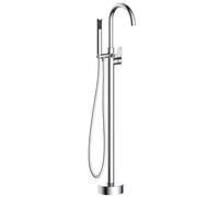 Charme Colonne de sol mécanique chromée pour baignoire ilot Essebagno