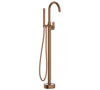 Essebagno Charme II colonne de sol mécanique cuivre brossé pour baignoire ilot