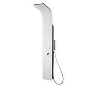 Esseblack and White panneau de douche mécanique blanc Essebagno
