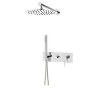 Envol colonne de douche encastrée mécanique chromée Essebagno