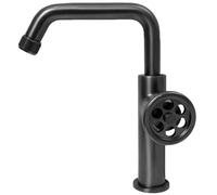 Indus mitigeur lavabo bas gris gun métal Essebagno