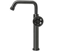 Indus mitigeur lavabo haut gris gun métal Essebagno