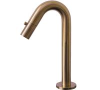 Indus robinet lave-mains cuivre brossé eau froide Essebagno
