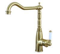 Essebagno Leeds mitigeur évier or brossé