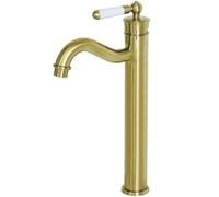 Essebagno Leeds mitigeur lavabo rétro haut or brossé