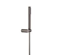 Luisa combiné support de douche 3 pièces gris gun métal Essebagno