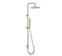Luisa II Colonne de douche sans mitigeur - Or brossé - Essebagno
