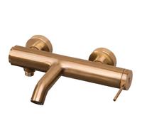 Luisa mitigeur bain-douche mécanique cuivre brossé Essebagno
