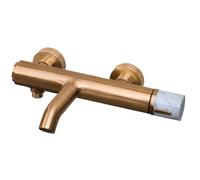 Essebagno Manopola mitigeur bain-douche mécanique cuivre brossé marbre