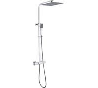 Quartos 300 colonne de douche chromée avec thermostatique Essebagno