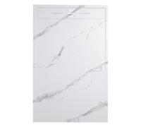 Receveur Résine 120 x 90 Façon Ardoise Marbre Blanc Essebagno