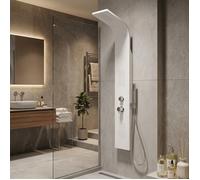Esseflat panneau de douche mécanique blanc Essebagno