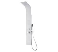 Esseflat panneau de douche mécanique blanc Essebagno