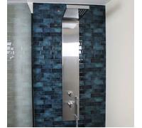Essekadra panneau de douche mécanique chrome Essebagno