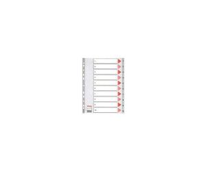 Esselte 100105 Intercalaire De Classement Onglet Avec Index Numérique Polyvinyl Chloride (Pvc)